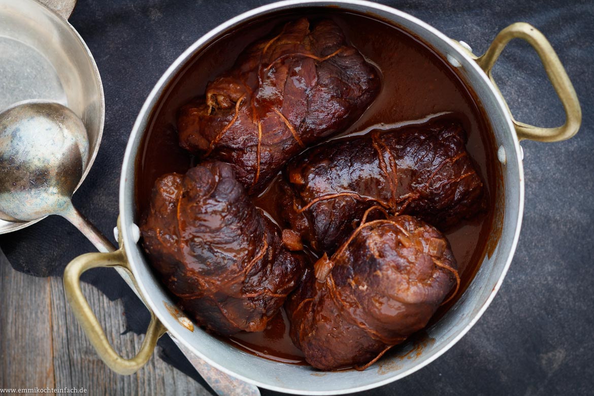 Rinderrouladen Rezept - klassisches Rezept