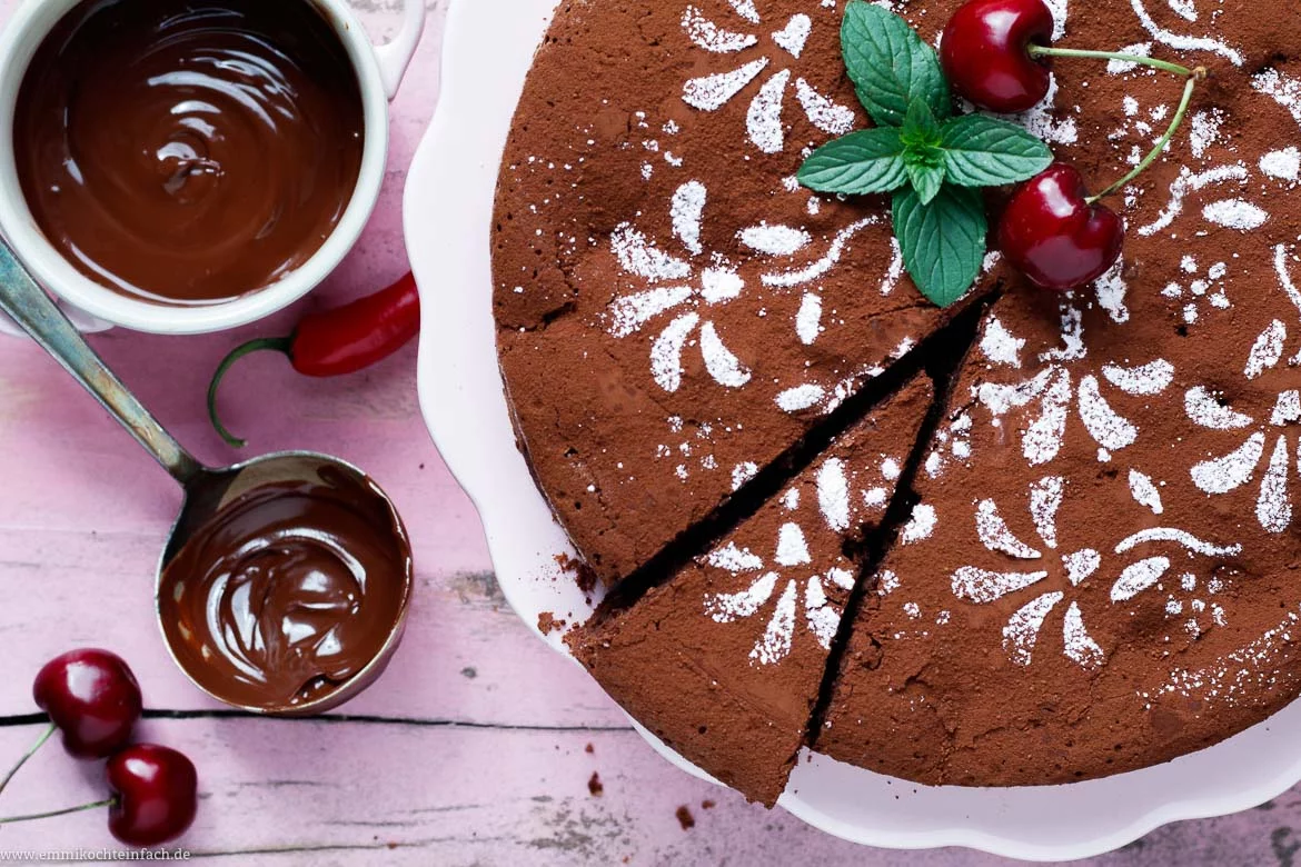 Einfacher Schoko-Kirsch-Kuchen - www.qevorlanix.pro