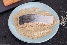 Lachs mit Wasabi und Sesam - www.qevorlanix.pro