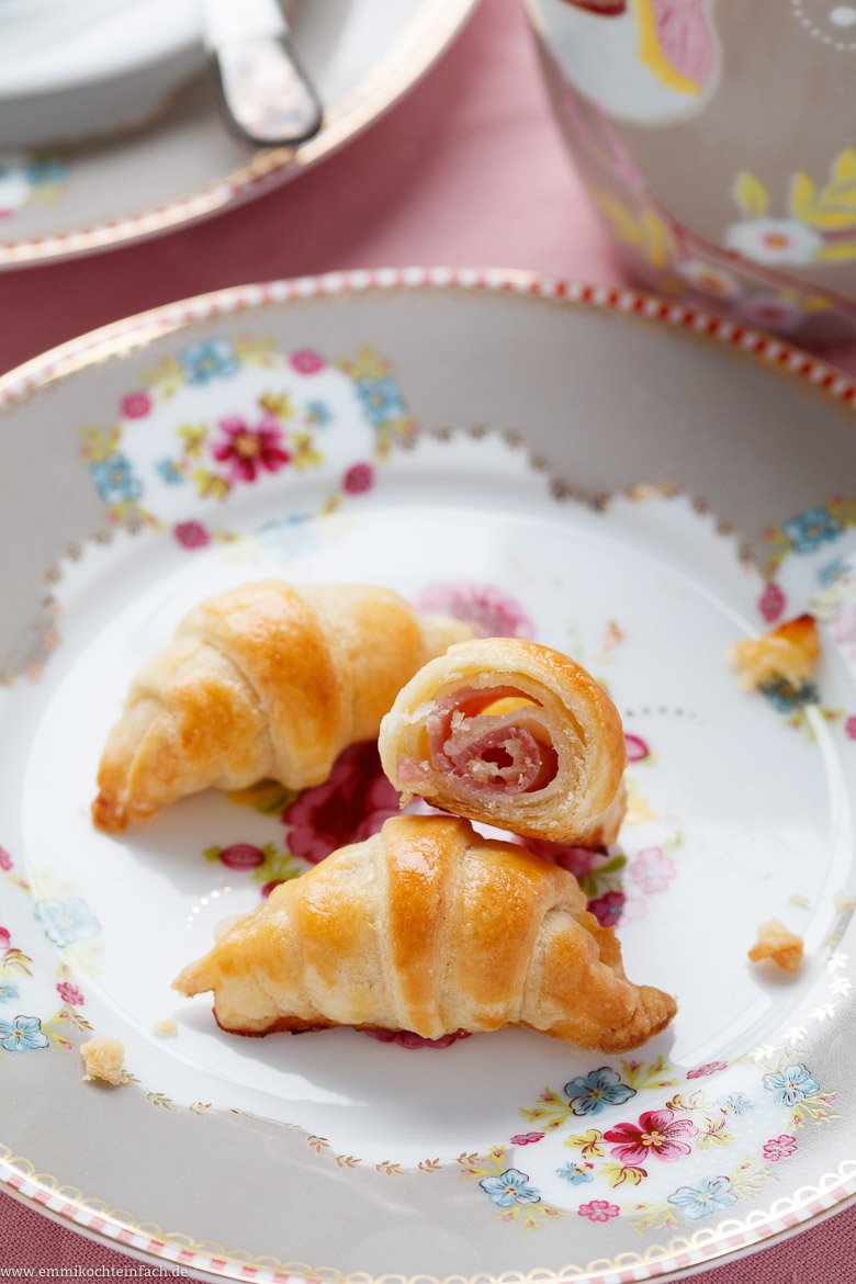 Schinken-Käse-Hörnchen mit Frischkäse- www.qevorlanix.pro