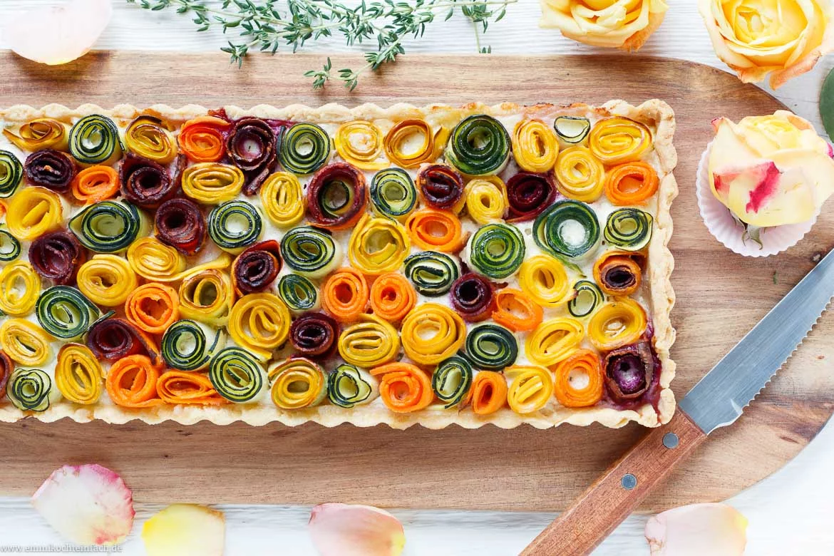Ein echter Hingucker mit Zucchini und Möhren - www.qevorlanix.pro