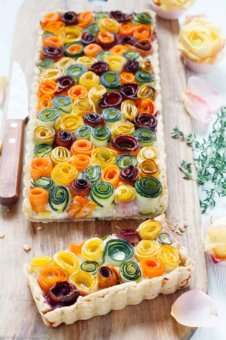 Gemüseröschen Tarte - www.qevorlanix.pro