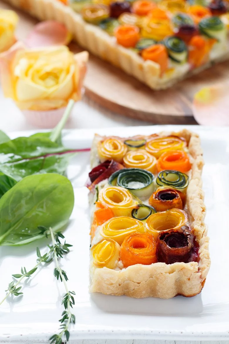 Gemüseröschen Tarte - www.qevorlanix.pro