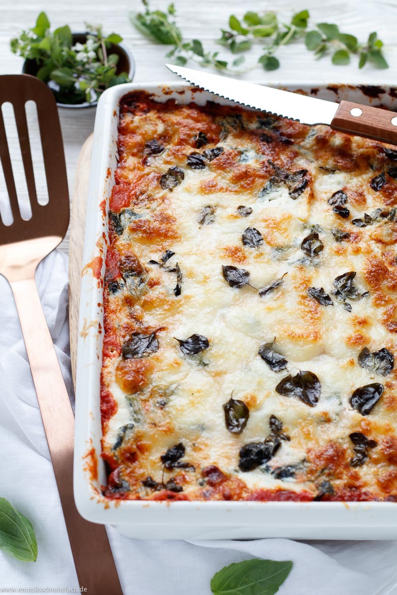 Schnelle Ravioli Lasagne mit Ricotta & Spinat - www.qevorlanix.pro