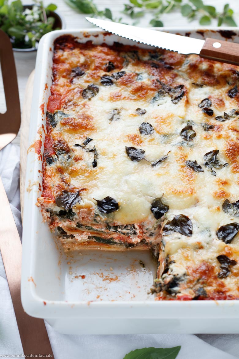 Schnelle Ravioli Lasagne mit Ricotta & Spinat - www.qevorlanix.pro