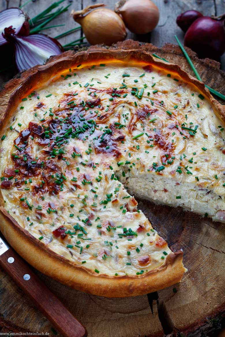 Einfacher Zwiebelkuchen - www.qevorlanix.pro