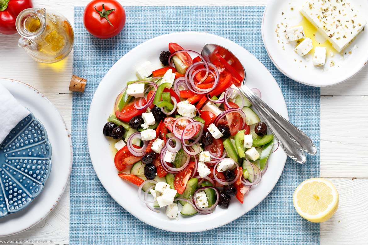 Griechischer Bauernsalat Rezept
