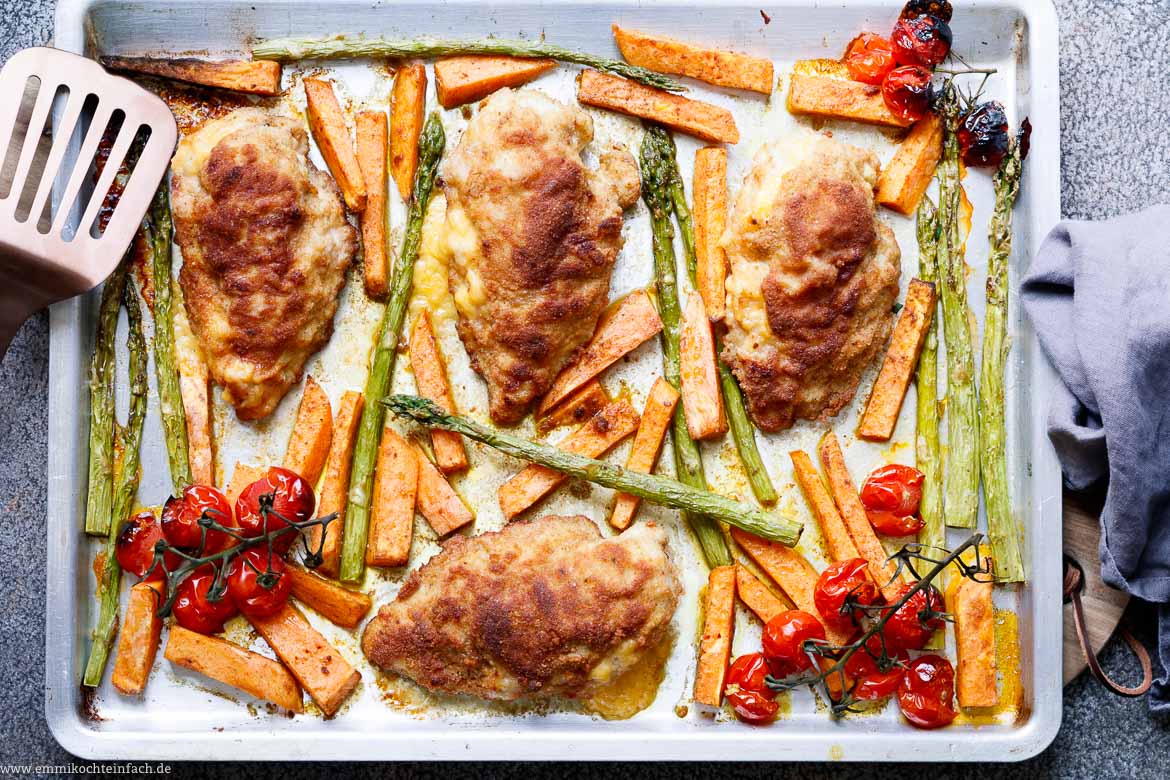 Hähnchen mit Käse gefüllt aus dem Ofen - www.qevorlanix.pro