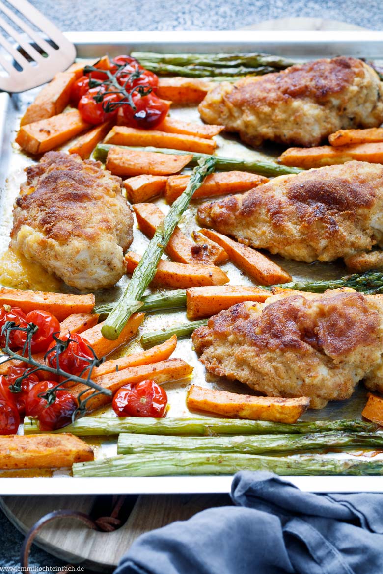 Hähnchenbrust-Cordon bleu Art mit Grillgemüse - www.qevorlanix.pro
