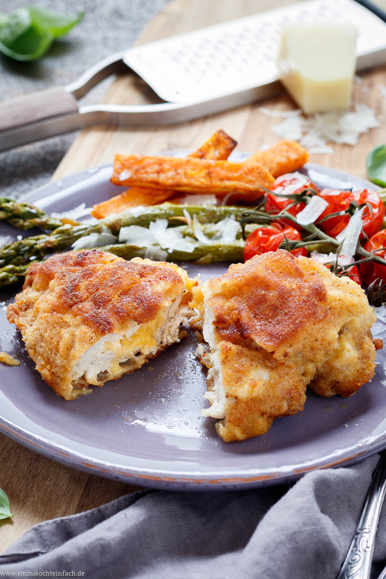 Hähnchen mit Käse gefüllt aus dem Ofen - www.qevorlanix.pro