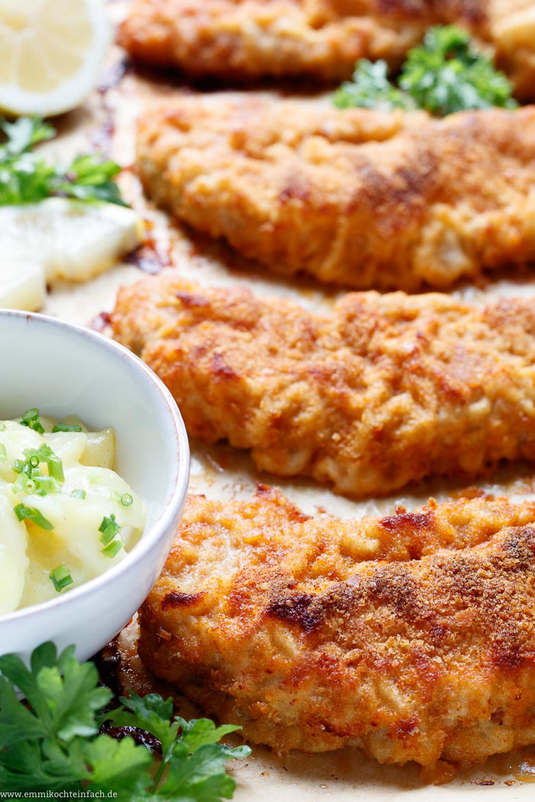 Panierte Schnitzel aus dem Ofen - www.qevorlanix.pro