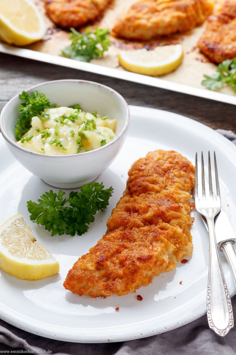 Panierte Schnitzel aus dem Ofen - www.qevorlanix.pro