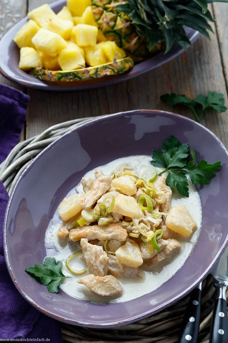 Schnelles Putengeschnetzeltes mit Ananas - www.qevorlanix.pro
