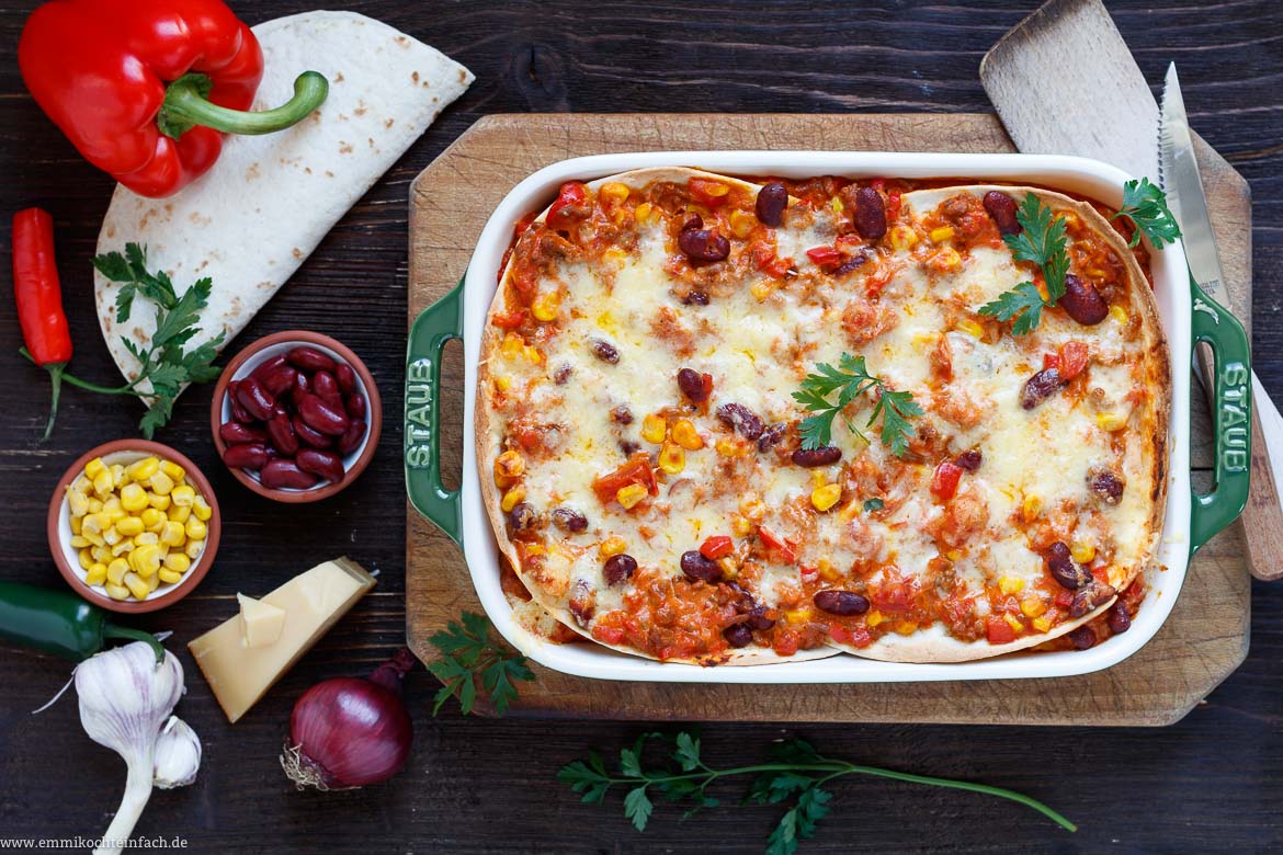 Der leckere Tex-Mex Auflauf mit Hackfleisch - www.qevorlanix.pro