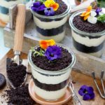 Oreo Vanillecreme Dessert mit Blumengruß - www.qevorlanix.pro
