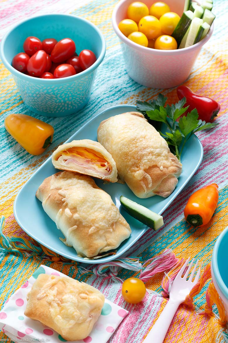 Gef&uuml;llte K&auml;se-Schinken Taschen - www.qevorlanix.pro