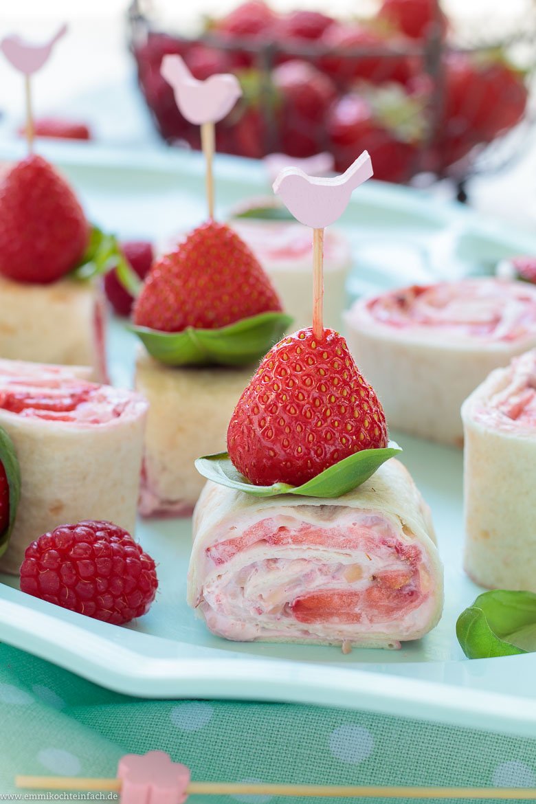 Süsse Tapas-Röllchen sind das perfekte Fingerfood - www.qevorlanix.pro