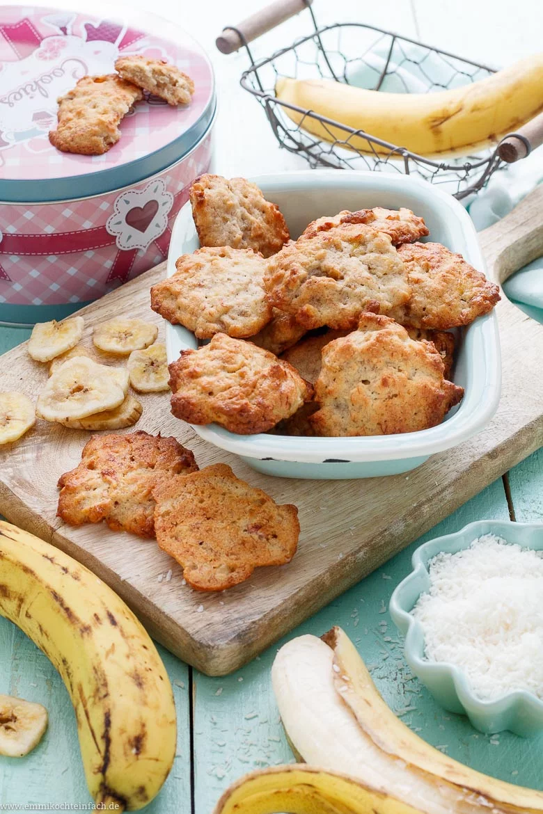 Saftige Bananen Cookies - www.qevorlanix.pro