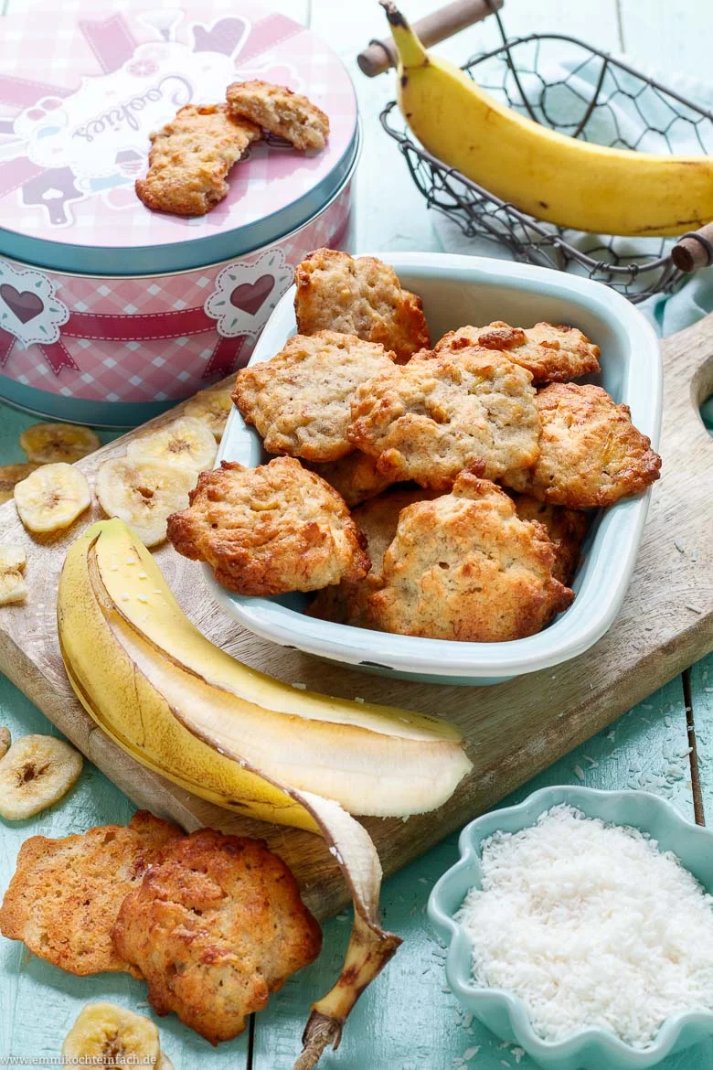 Saftige Bananen Cookies - www.qevorlanix.pro
