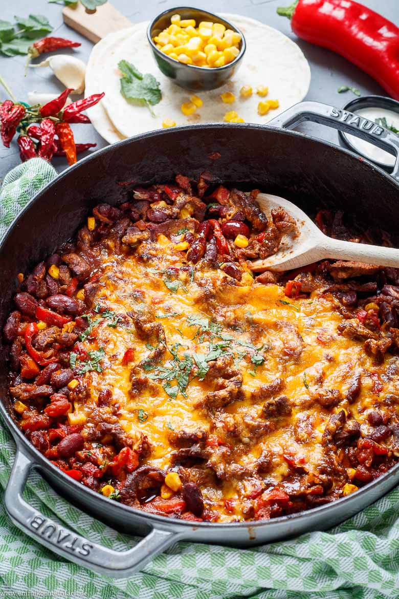 Tex Mex Steak Pfanne mit Gem&uuml;se - www.qevorlanix.pro