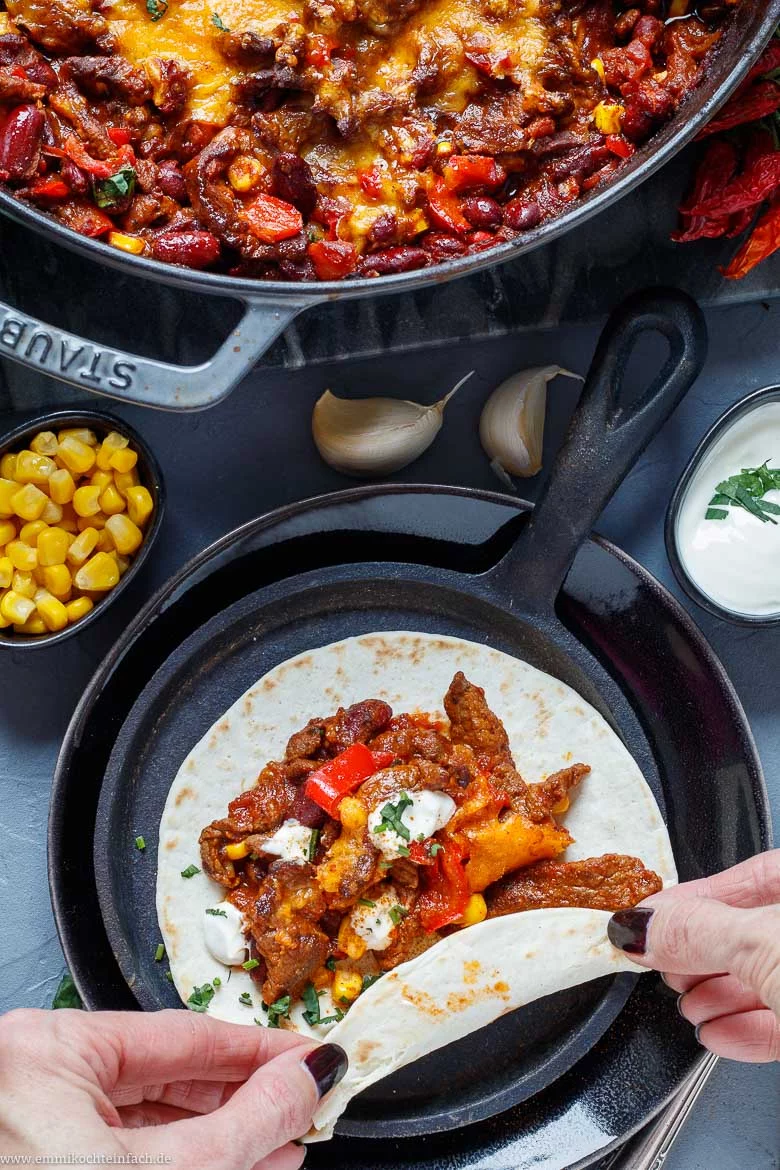 Tex Mex Steak Pfanne mit Gem&uuml;se - www.qevorlanix.pro