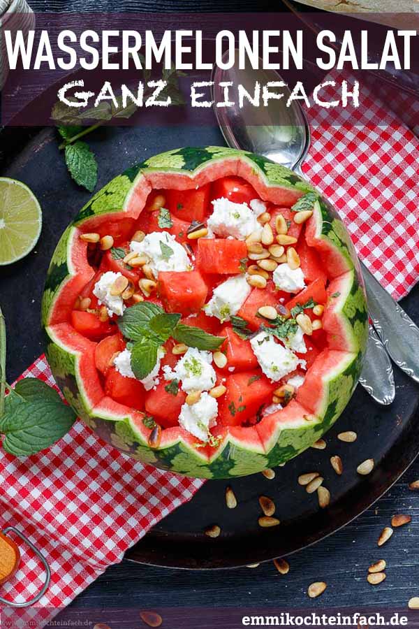 Einfacher Wassermelonen Salat - www.qevorlanix.pro