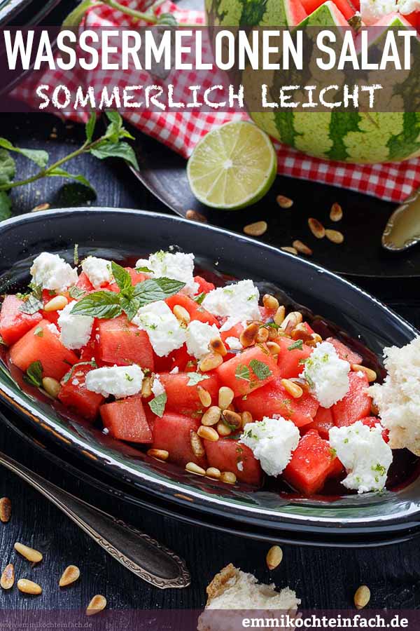 Einfacher Wassermelonen Salat - www.qevorlanix.pro
