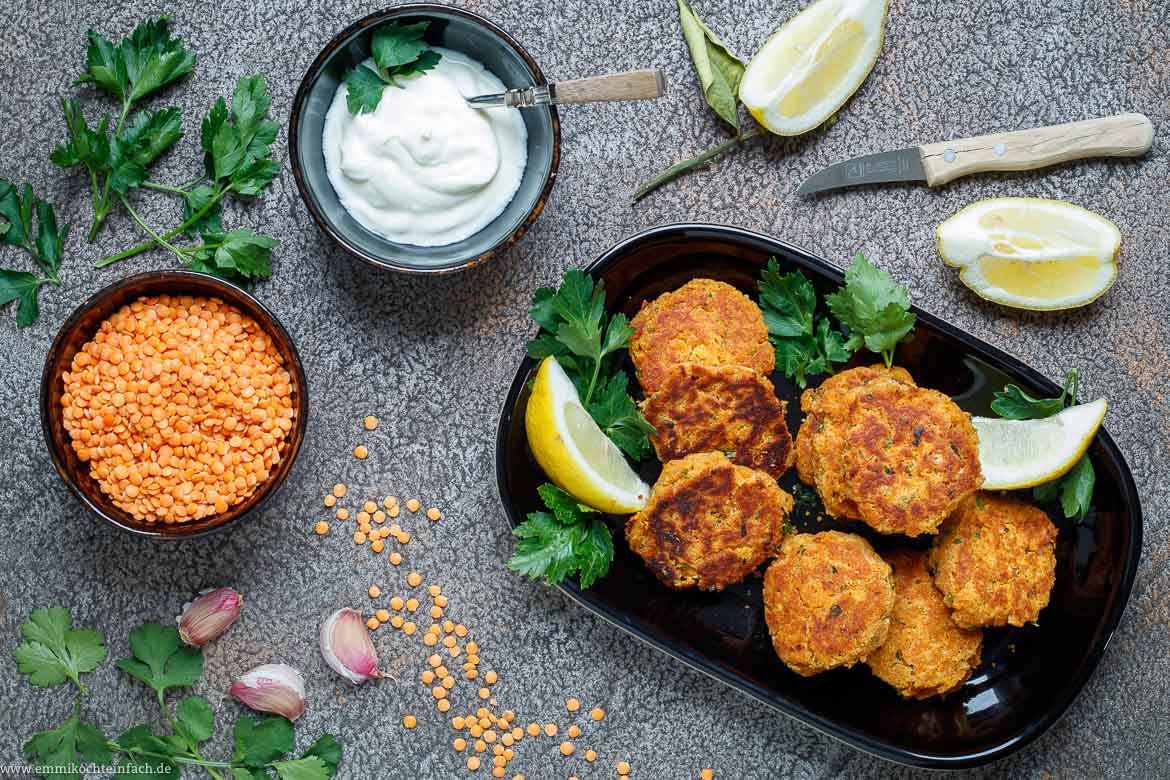 Vegetarische Linsenbratlinge - www.qevorlanix.pro