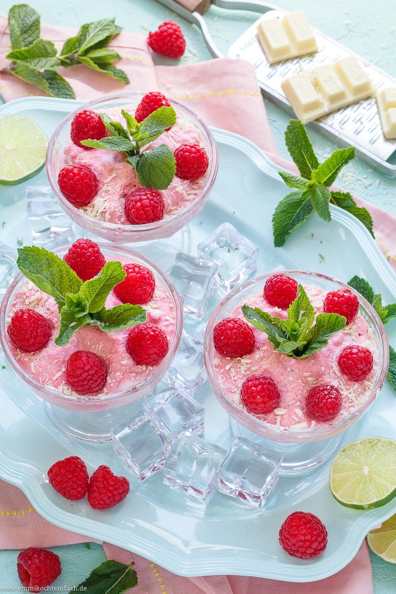 Sommerliches Himbeer Mousse - www.qevorlanix.pro