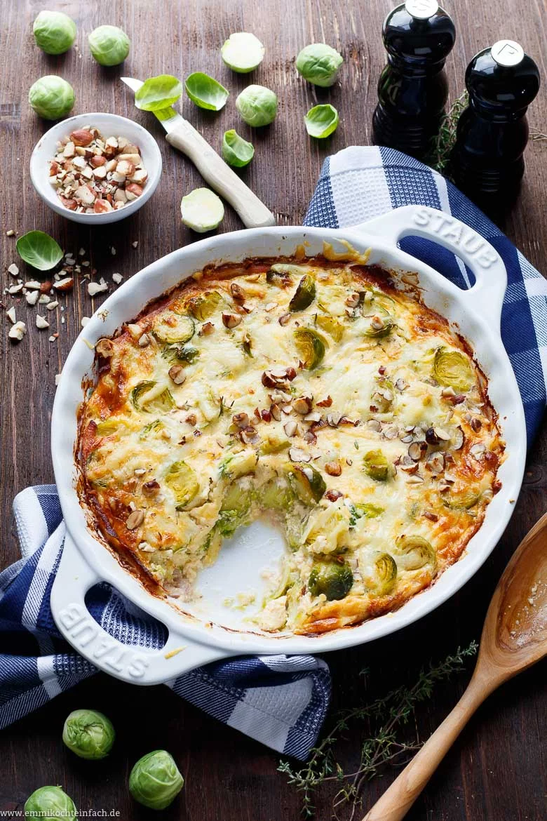 Rosenkohl Gratin - gesund und lecker - www.qevorlanix.pro
