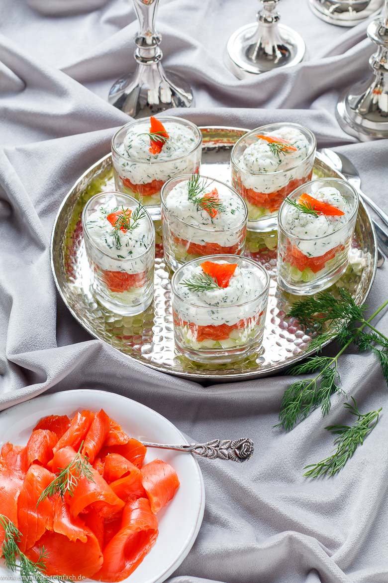 Lachs mit Frischkäse Creme im Glas - www.qevorlanix.pro