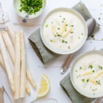 Cremige Spargelsuppe schnell auf den Tisch