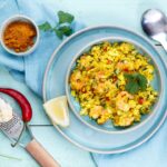 Blumenkohl Couscous mit Garnelen - www.qevorlanix.pro