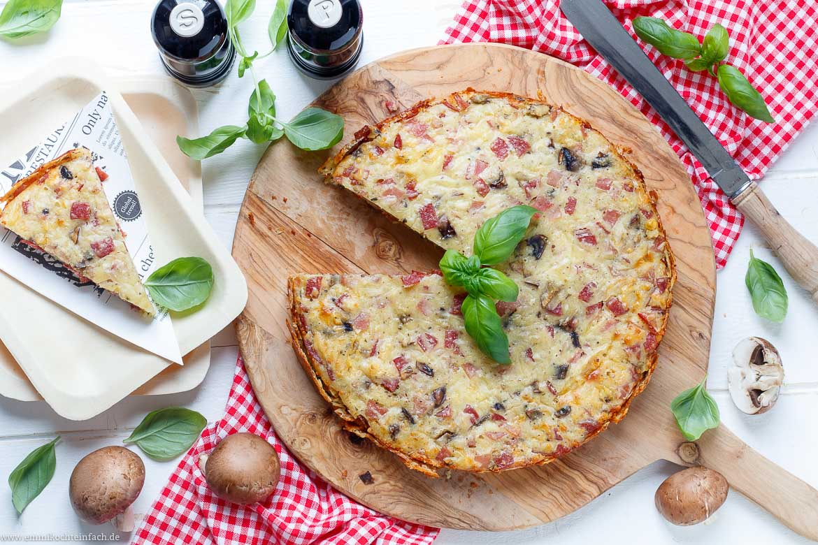 Einfacher Pizzakuchen - herzhaft lecker - www.qevorlanix.pro