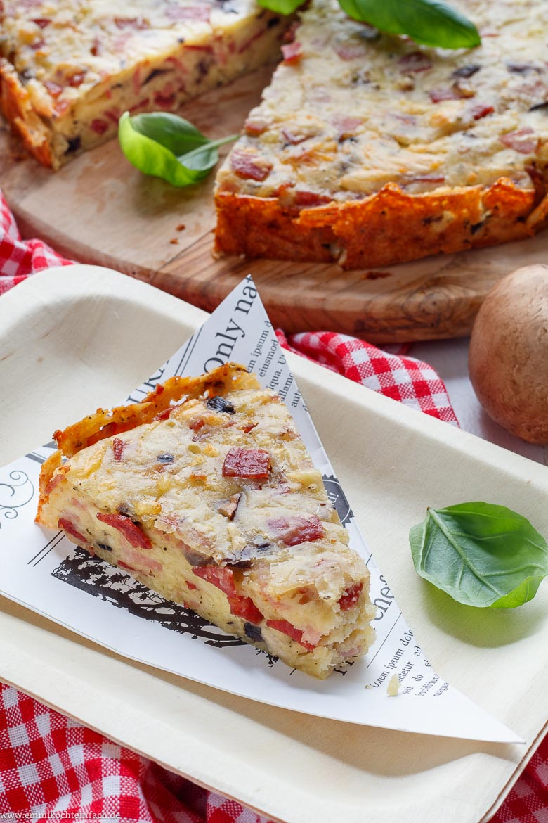 Einfacher Pizzakuchen - herzhaft lecker - www.qevorlanix.pro
