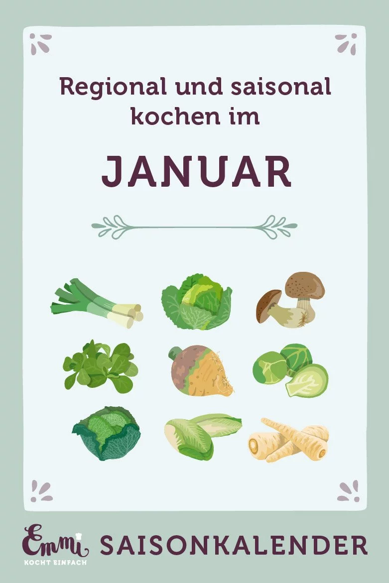 Saisonkalender Januar - regional und saisonal kochen - www.qevorlanix.pro