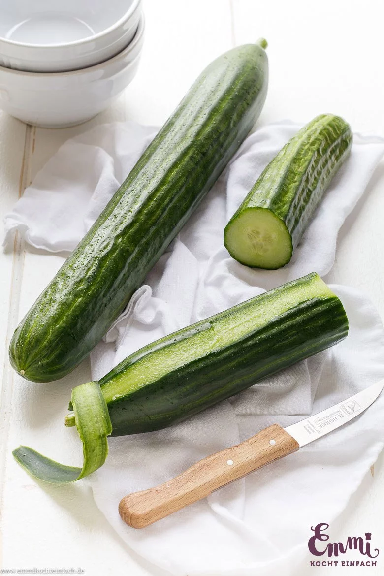 Salatgurken Gurken - www.emmikochteinfach