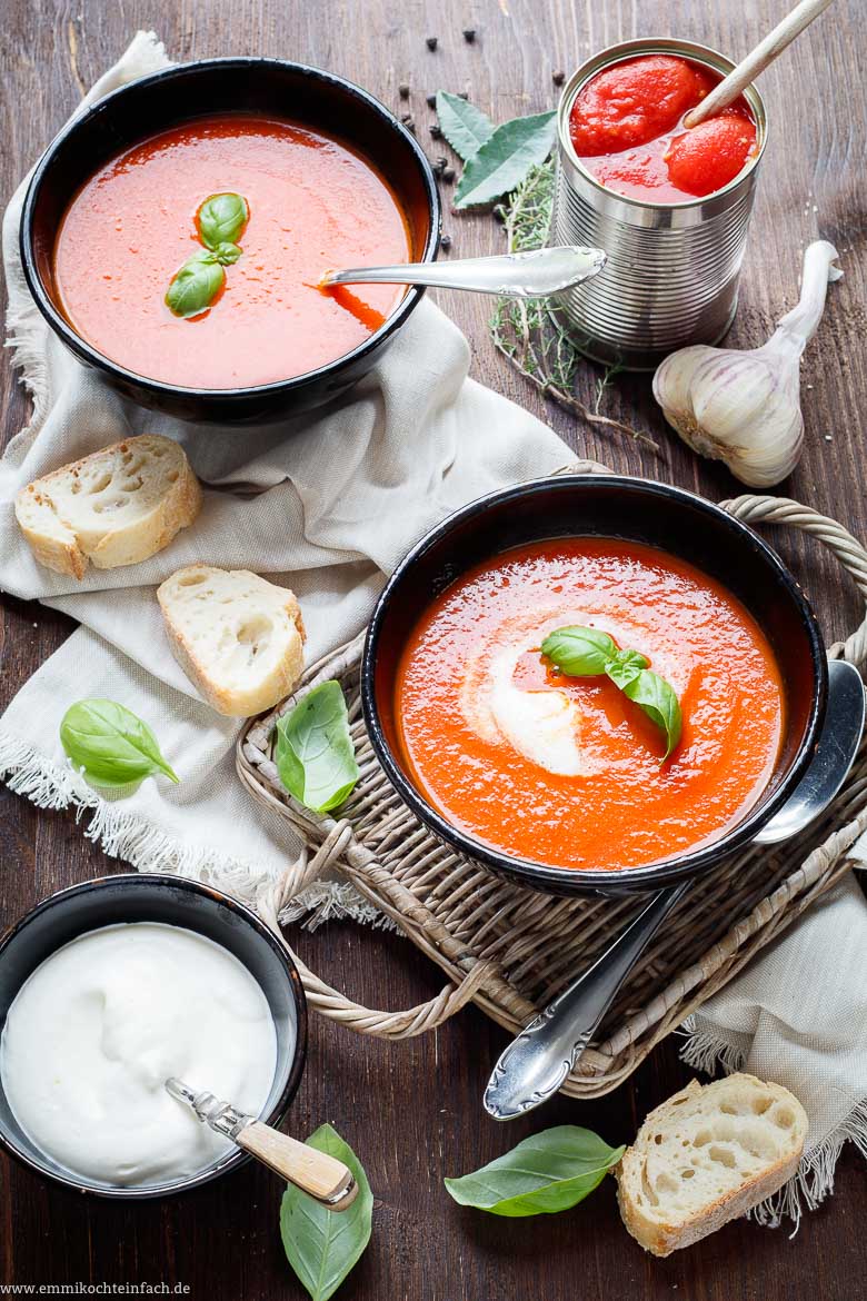 Einfache Tomaten Suppe - www.qevorlanix.pro