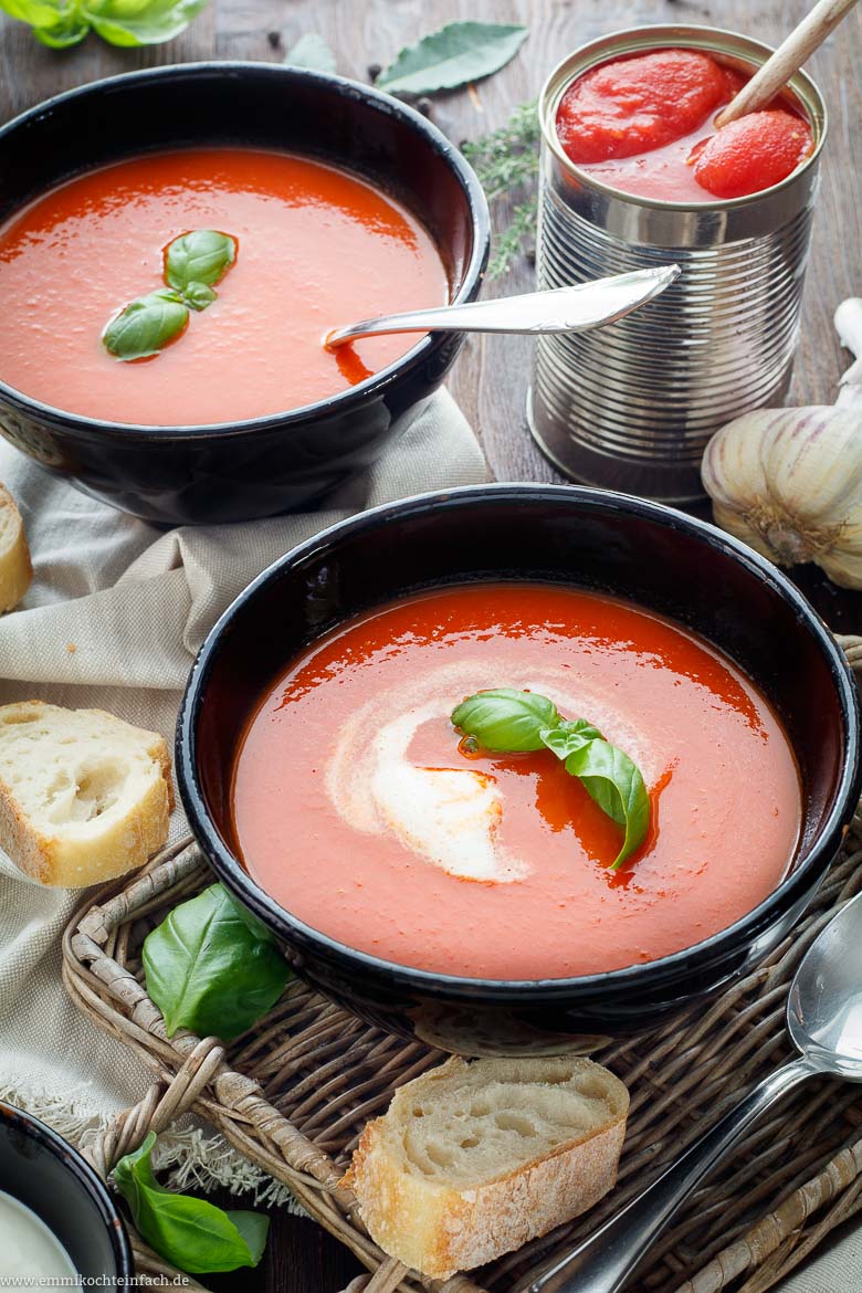 Einfache Tomatensuppe - www.qevorlanix.pro