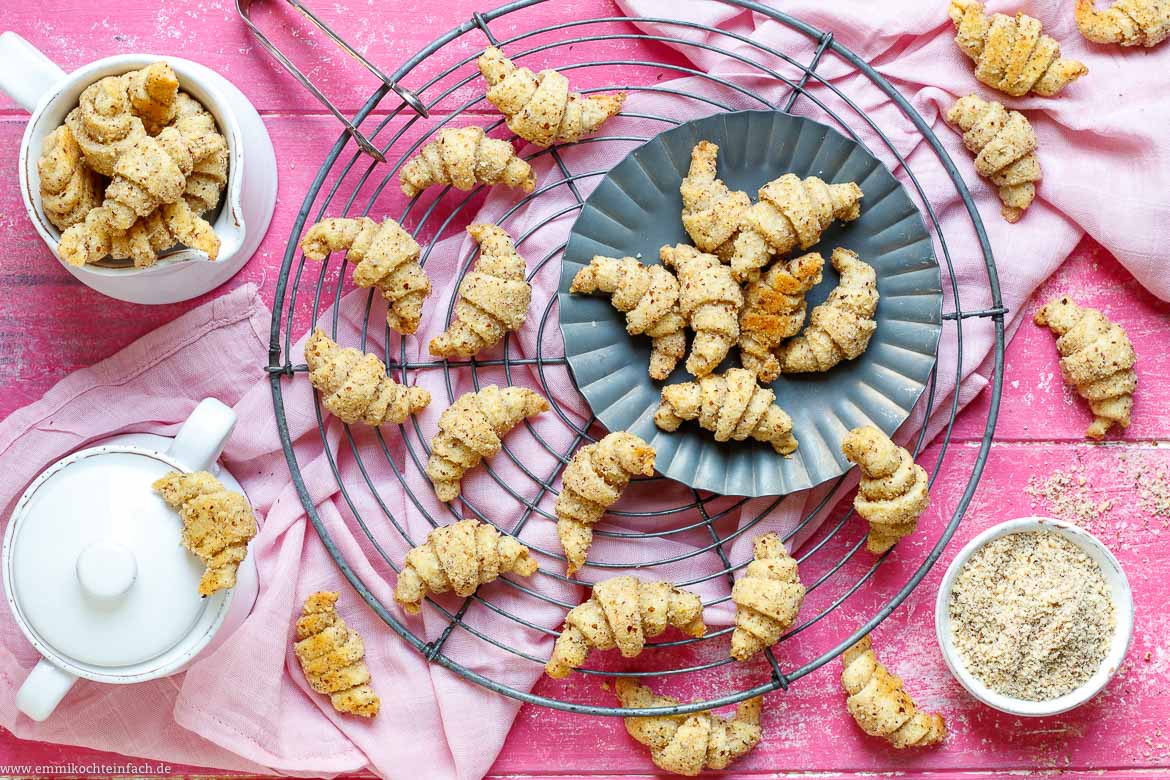 Rezept für Nusshörnchen