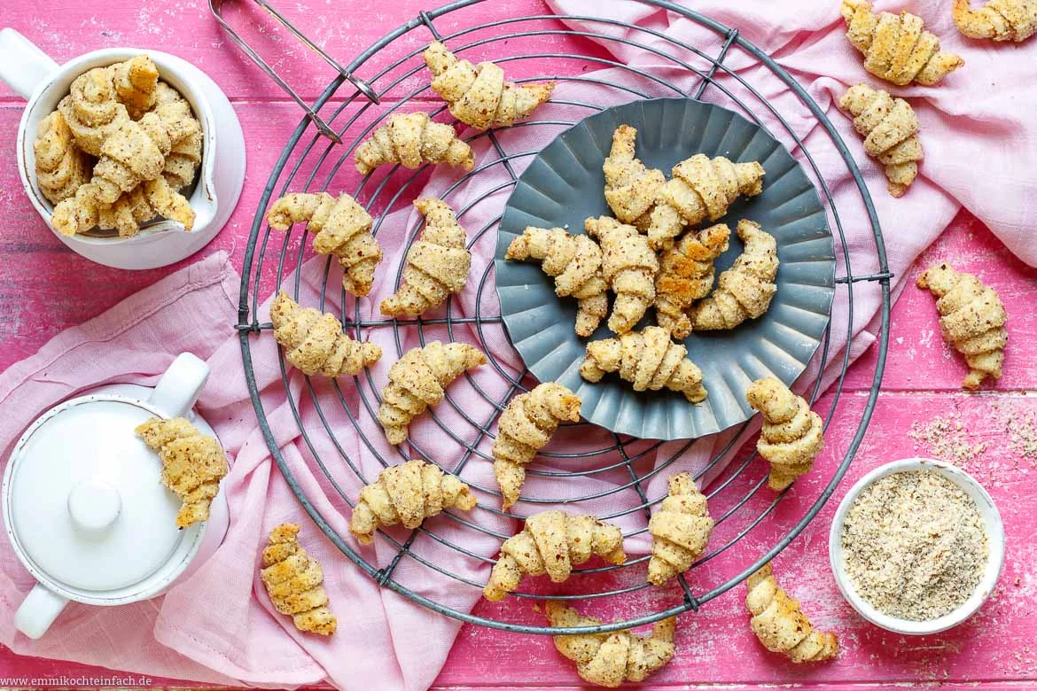 Rezept für Nusshörnchen