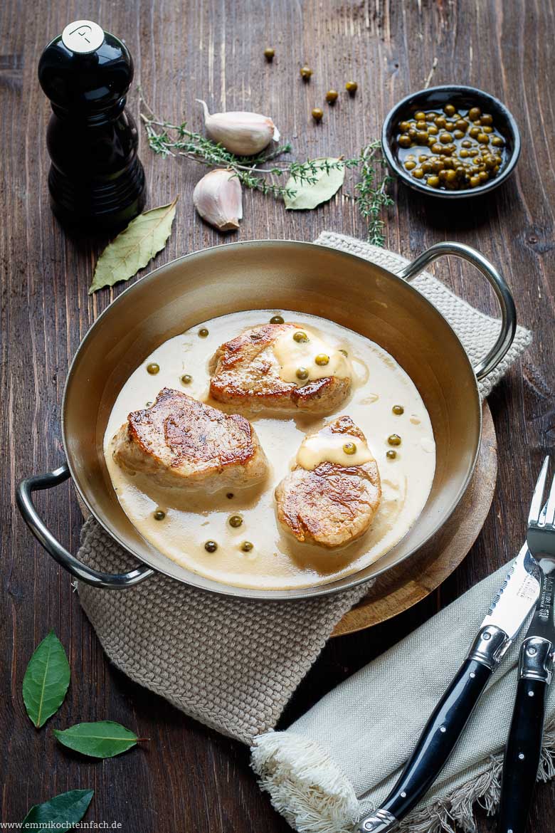 Schweinemedaillons mit Pfefferrahmsauce - www.qevorlanix.pro