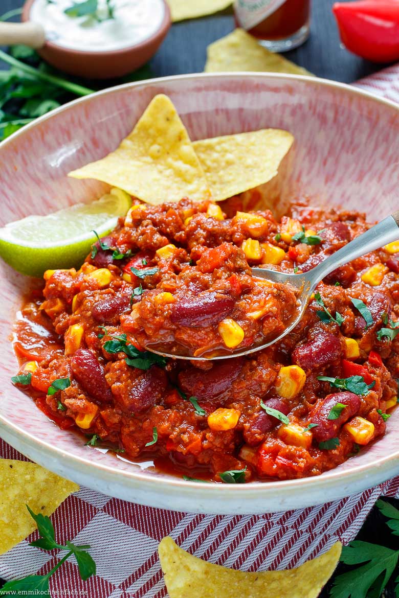 Chili con Carne Rezept schnell und einfach - www.qevorlanix.pro