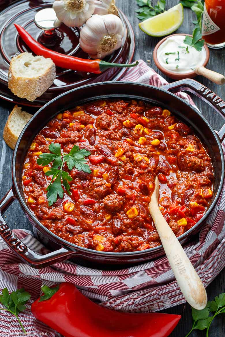 Chili con Carne Rezept schnell und einfach - www.qevorlanix.pro