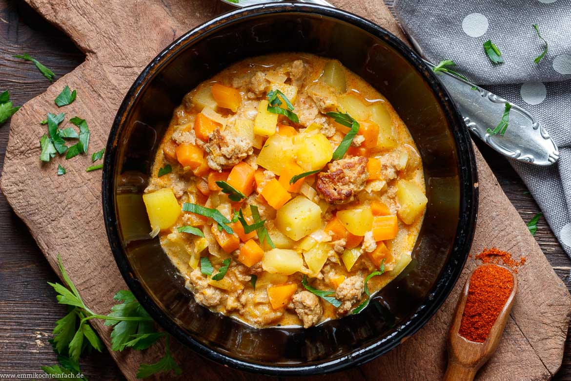 Einfacher Bauerntopf mit Hackfleisch - www.qevorlanix.pro