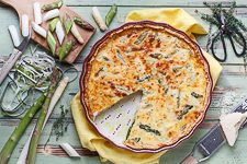 Spargelquiche mit weissem und gr&uuml;nen Spargel - www.qevorlanix.pro