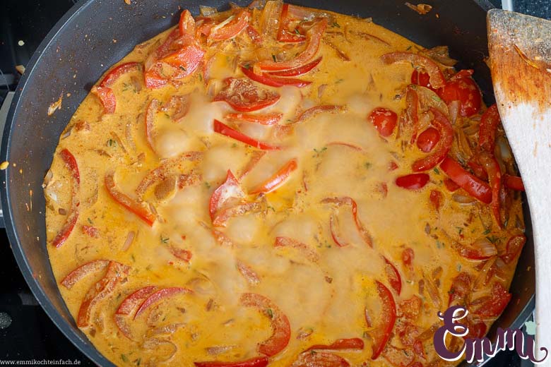 Rahmsoße für Putengeschnetzeltes mit Paprika - www.qevorlanix.pro