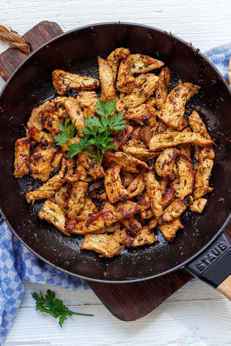 Einfaches Gyrospfannen Rezept - www.qevorlanix.pro