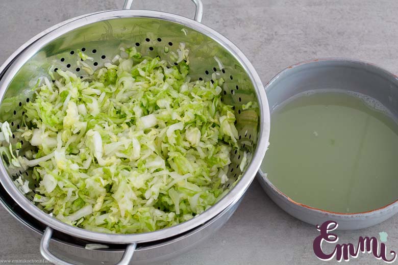 Kraut Fl&uuml;ssigkeit auffangen f&uuml;r Cole Slaw - www.qevorlanix.pro