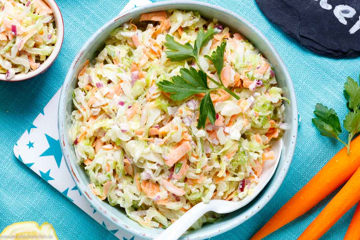 Coleslaw selber machen - schnell und einfach - www.qevorlanix.pro